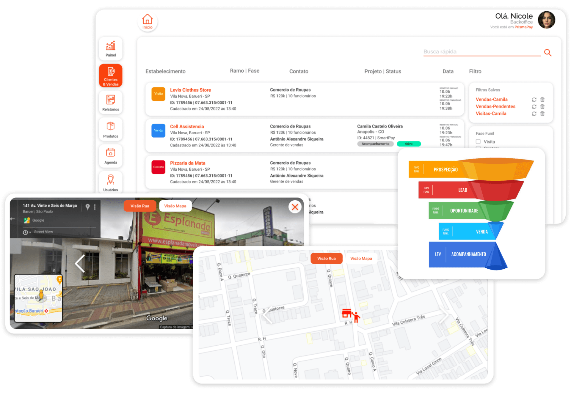 Imagem de prospecções